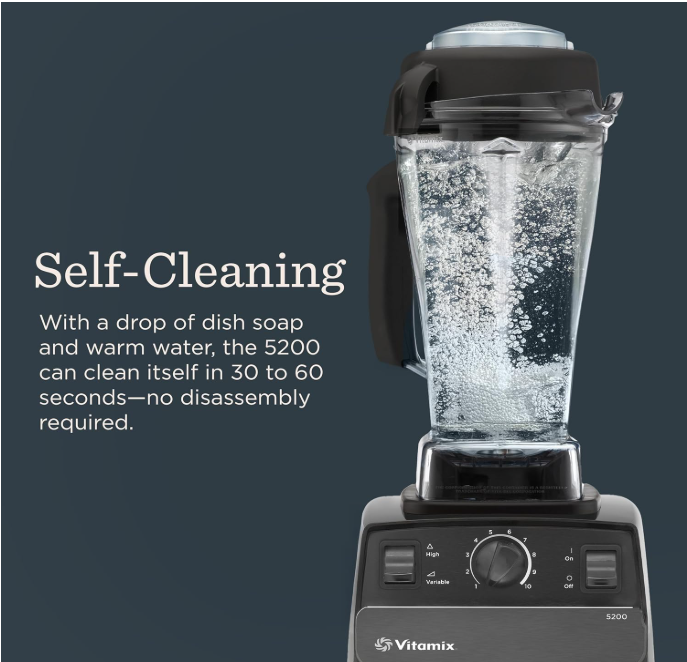 Vitamix Self-Cleaning Feature